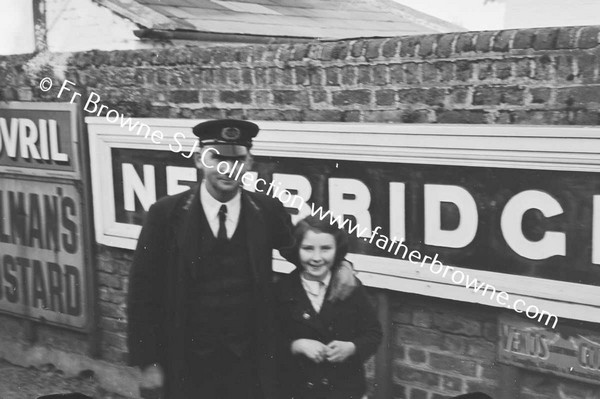 MR KENNEFISK (STATION MASTER) AND NORAH KENNEFISK